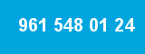 961 548 01 24 961 548 01 24